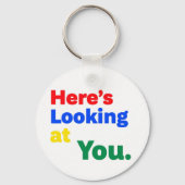 Hier sehen Sie. Schlüsselanhänger (Vorderseite)