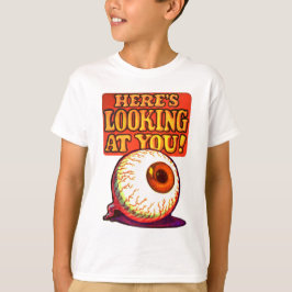 Hier sehen Sie, Spooky Eyeball T - Shirt
