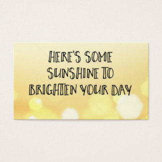 Hier sind ein paar Sonnenscheinakte der Kindness C