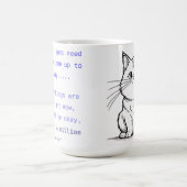 Hier sind eine Million Dollar Kaffeetasse (Mittel)