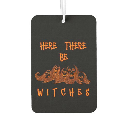 Hier sind Hexen Autolufterfrischer (Rückseite)