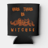 Hier sind Hexen Dosenkühler (Vorderseite)