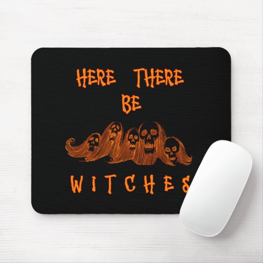 Hier sind Hexen Mousepad (Mit Mouse)