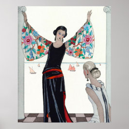 Hier sind meine Flügel - George Barbier Poster