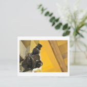 Hier sind Sie Postkarte (Stehend Vorderseite)