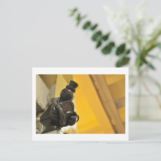 Hier sind Sie Postkarte (Stehend Vorderseite)