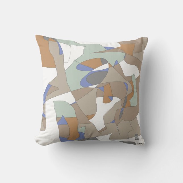 Hier sind wir kissen (Vorderseite)