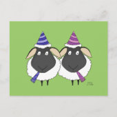 Hier sind zwei weitere Glückwünsche. Postkarte (Vorderseite)