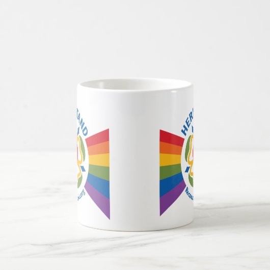 "Hier stehe ich" Tasse (Mittel)