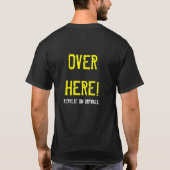 HIER T-Shirt (Rückseite)
