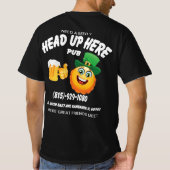 HIER T - Shirt STEHEN (Rückseite)