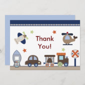 Hier, überall danke ich Ihnen für Ihre Karte (Vorne/Hinten)