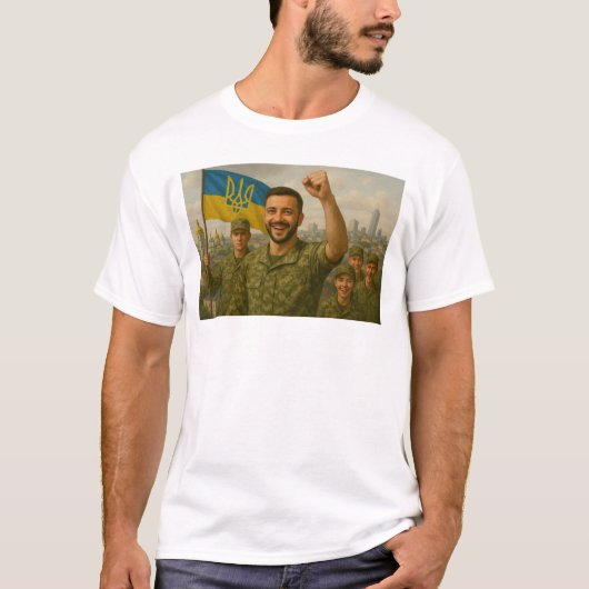 Hier übernimmt Präsident Volodymyr Zelensky die Ro T-Shirt (Vorderseite)