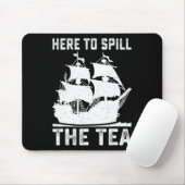 Hier, um den Tee-Funny 4. Juli verteilen Us Patrio Mousepad (Mit Mouse)