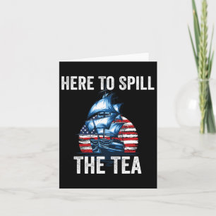 Hier, um die Tea US Patriotic Pride 4. Ju. Karte