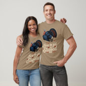 Hier, um erschöpft zu werden T-Shirt (Unisex)