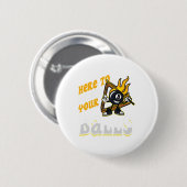 Hier, um Ihre Billard Player Snooker Pool 8 Button (Vorne & Hinten)