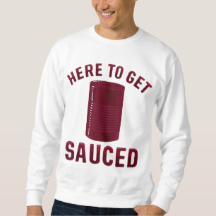 Hier, um sich Sauced Cranberry Sauce Thanksgiv Sweatshirt