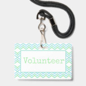 Hier um zu helfen ausweis (Vorderseite mit Lanyard)