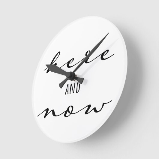 Hier und jetzt Uhr (Winkel)