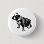 Hier und Standhaft Button (Vorderseite)
