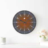Hier und überall große wanduhr (Zuhause)