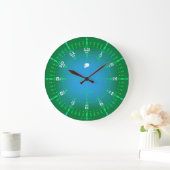 Hier und überall große wanduhr (Zuhause)
