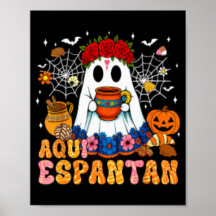 Hier vertreibt man mexikanische Halloween-Geister Poster