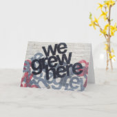 hier wachsen karte (Gelbe Blume)