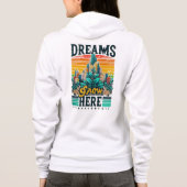 Hier wachsen Träume Hoodie (Rückseite)