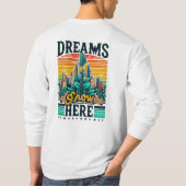 Hier wachsen Träume T-Shirt (Rückseite)