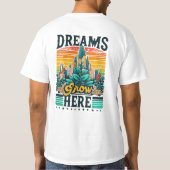 Hier wachsen Träume T-Shirt (Rückseite)