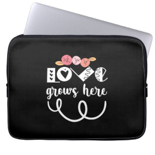 Hier wächst die Liebe von Couple-Geschenken Laptopschutzhülle