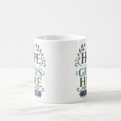 Hier wächst Hoffnung Devotionaler Inspirierender S Kaffeetasse (Mittel)