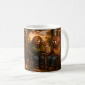 Hier, wenn du mich brauchst kaffeetasse (VorderseiteRechts)