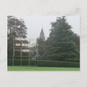 Hier wird es keine Wunder geben - Edinburgh Art Postkarte (Vorderseite)