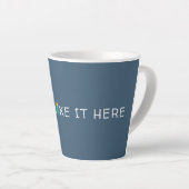 Hier wird's dir gefallen Zitat Milchtasse (Rechte Ecke)