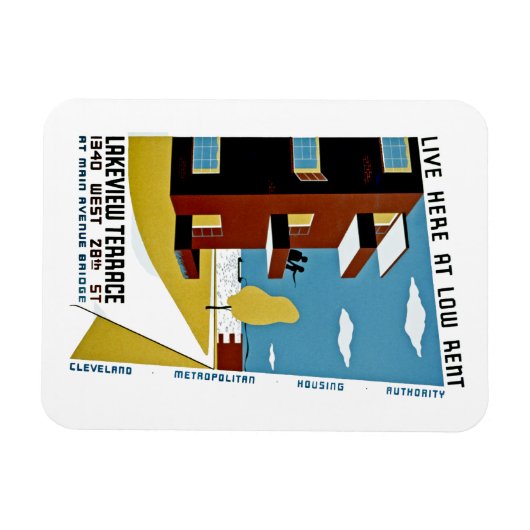 Hier wohnen Sie bei Low Rent Magnet (Horizontal)