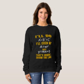 Hier Zeichnete ich den Line Funny Basic Math Joke Sweatshirt (Vorne ganz)