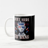 Hier zu Bang Abraham Lincoln 4. Juli Feuerwerk Kaffeetasse (Links)