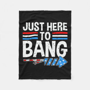Hier zu Bang Shirt Feuerwerk Feier 4. Ju Fleecedecke