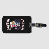 Hier zu Bang USA Flag Bierkatze Lover 4. Juli Gepäckanhänger (Vorderseite (Horizontal))