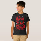Hier zu Sleigh Funny Xmas Funny Slay Weihnachtspuf T-Shirt (Vorne ganz)