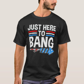 HIER ZUM BANG Shirt Feuerwerk Feier 4.