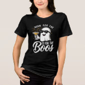 Hier zum Boos Funny Halloween Womens Tshirts (Vorderseite)
