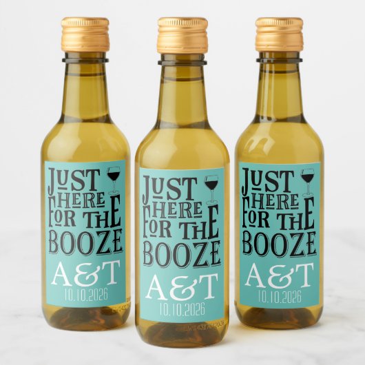 Hier zum Booze Weinetikett (Flaschen)