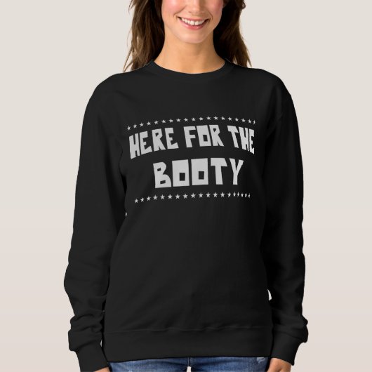 Hier zum Hintern St Patty's Day Sweatshirt (Vorderseite)