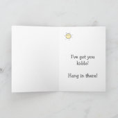 Hier zum Hören! Ich habe dich got! Niedliche Krebs Karte (Innenseite)