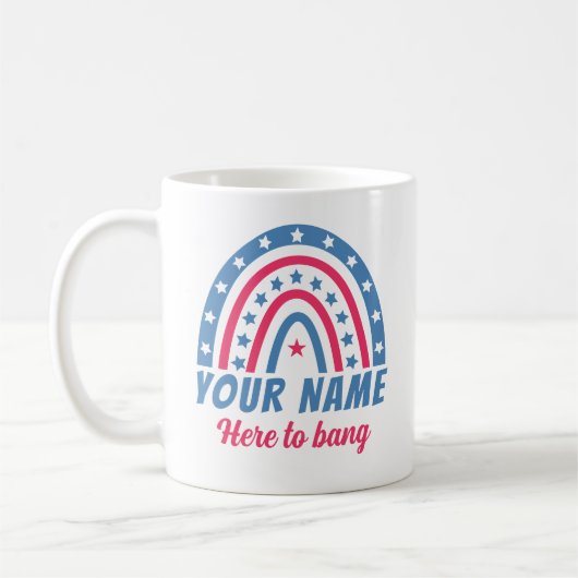 Hier zum Knall Kaffeetasse (Links)