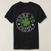 Hier zum Paddy Funny Clovers Briefmarke St Patrick T-Shirt (Design vorne)